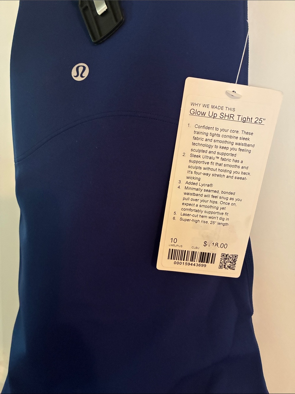 lululemon athletica Womems Glow Up SHR Tight 25" - Blue
